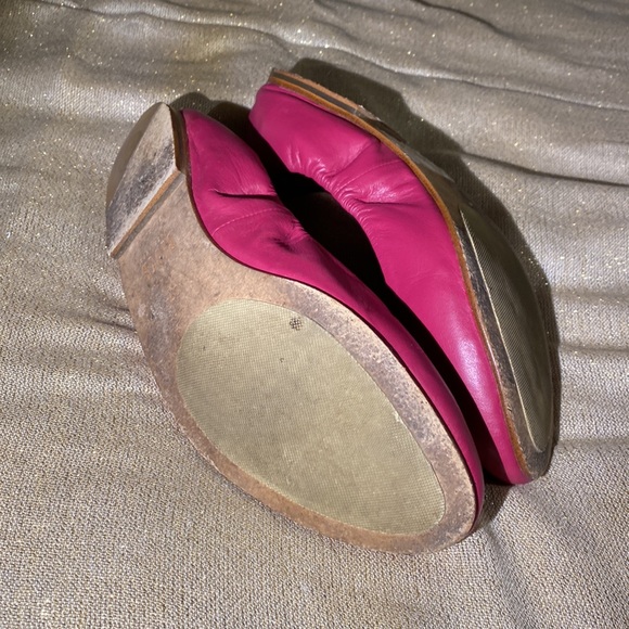 BLOCH pink synthetic leather ballet pumps, size 36 - Picture 4 of 4